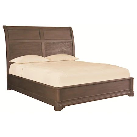 Queen Size Sleigh Bed with a New Classic Look